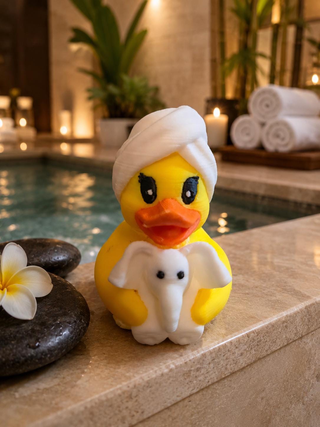 3D Printed - Spa Duck, Cruising Duck