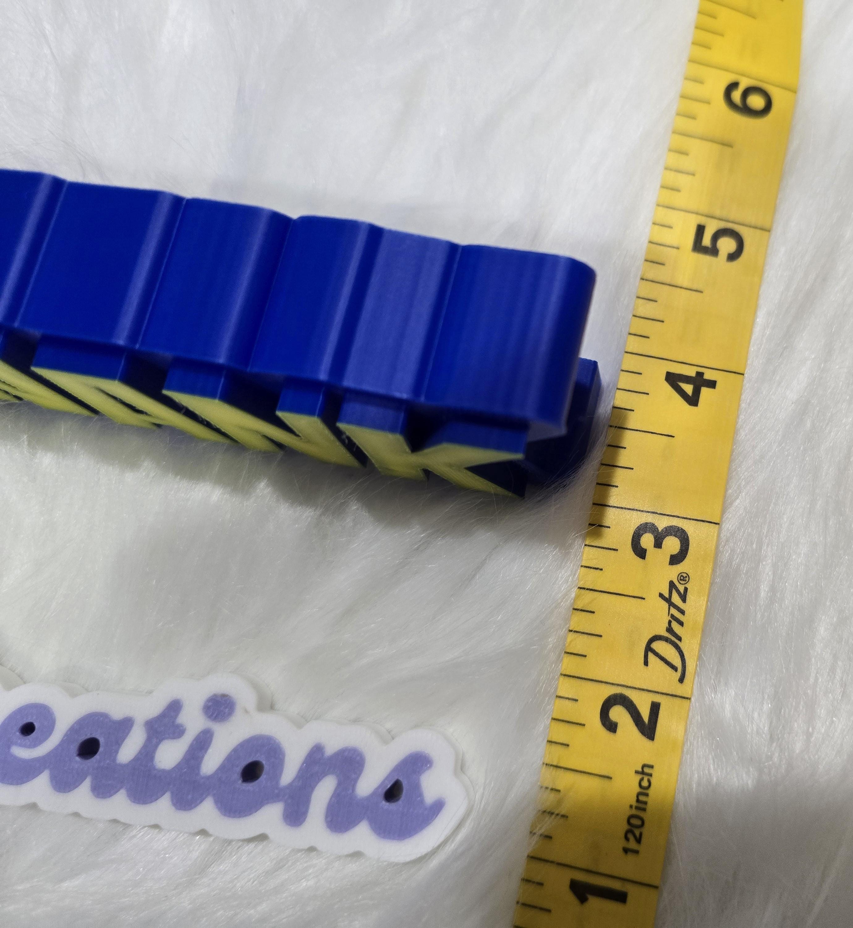 Custom 3D Printed Name Sign | Personalized Desk Decor | Teacher, Work, Kids