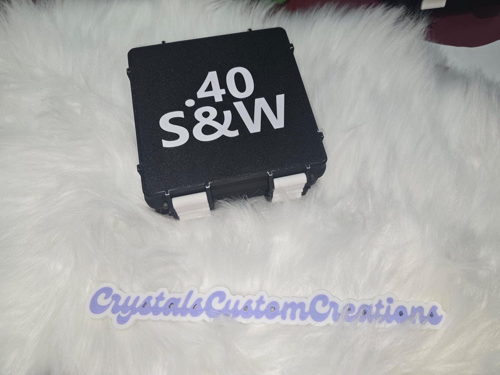 3D Printed Ammo Box - 50 and 100 Rounds