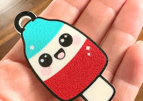 3D Printed Soda Can Opener Keychain Tool