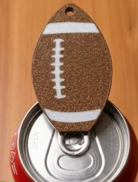 3D Printed Soda Can Opener Keychain Tool