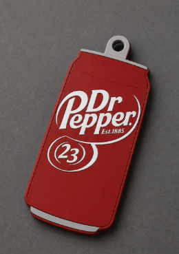 3D Printed Soda Can Opener Keychain Tool