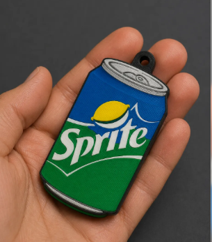 3D Printed Soda Can Opener Keychain Tool