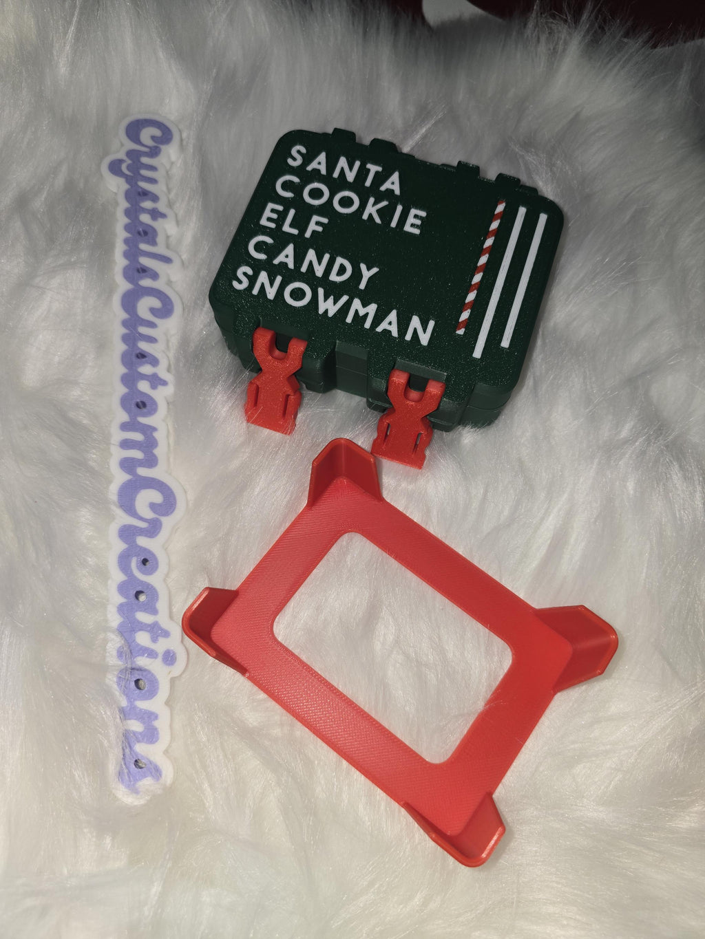3D Printed Taco Cat Goat Cheese Pizza Card Game Travel Case