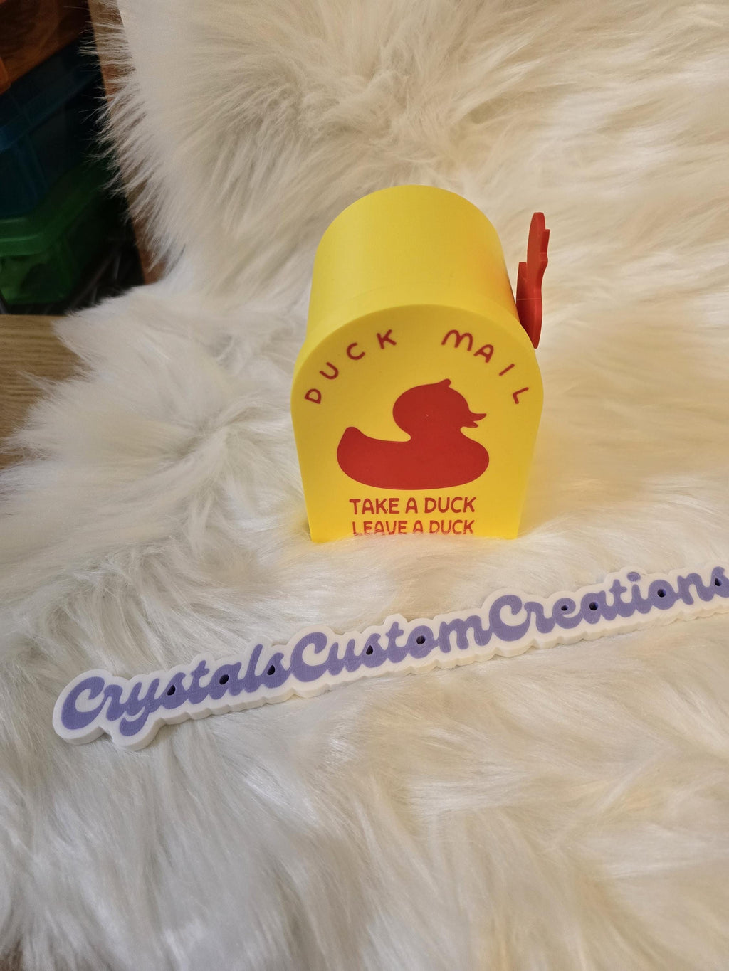 3D Printed - Cruise Duck Mailbox - Magnetic Cabin Door Exchange, Cruise Decor