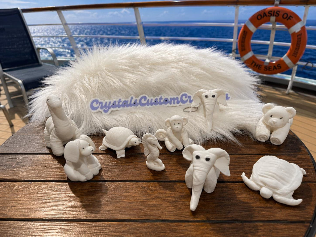 Towel Animals | Hide on Cruise | Collectible Souvenir Figures - 3D Printed