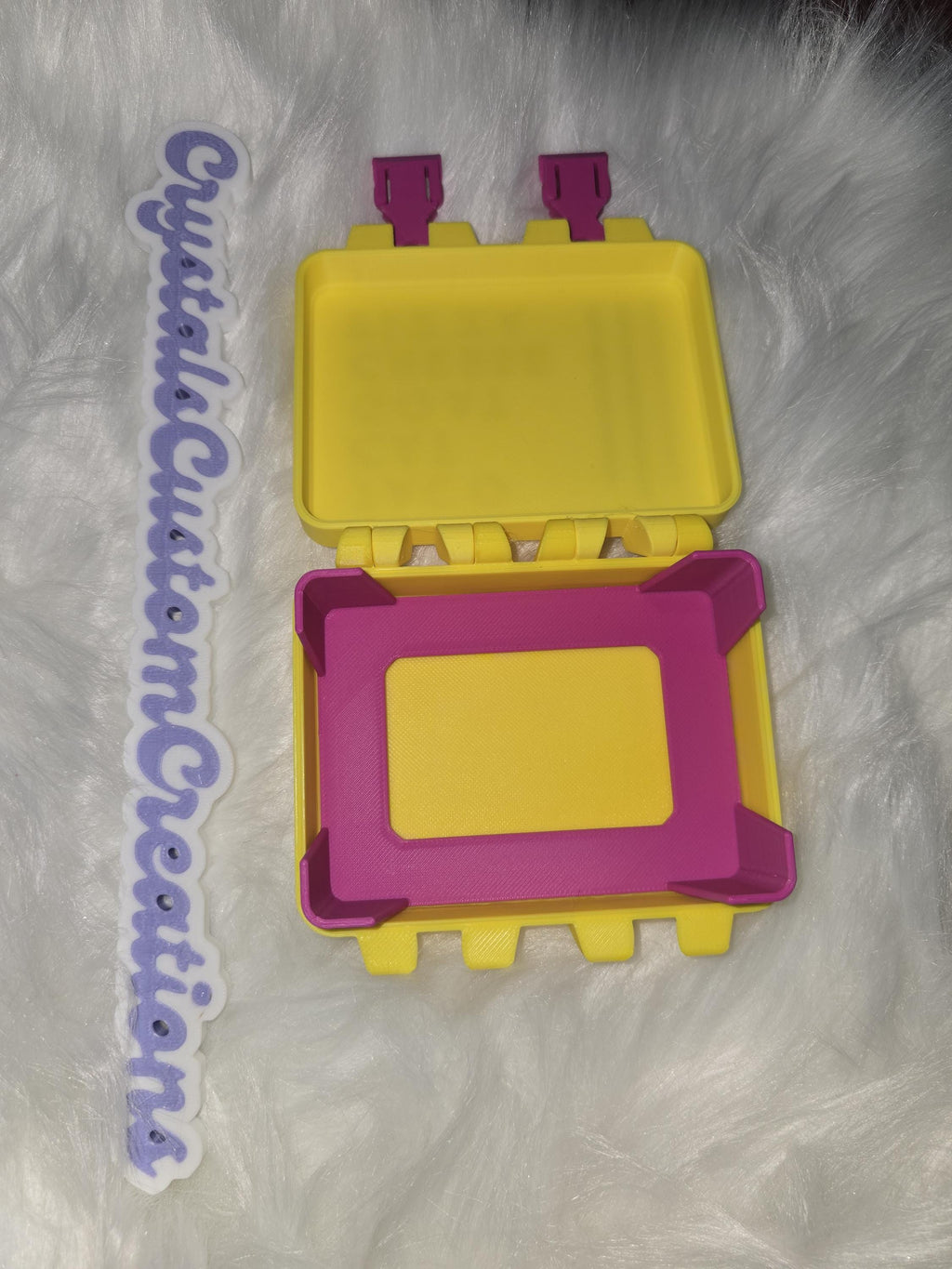 3D Printed Taco Cat Goat Cheese Pizza Card Game Travel Case