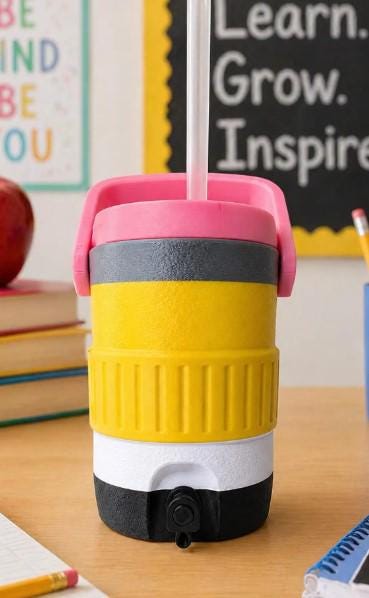 Pencil Can Holder. Teacher Appreciation - 3D Printed