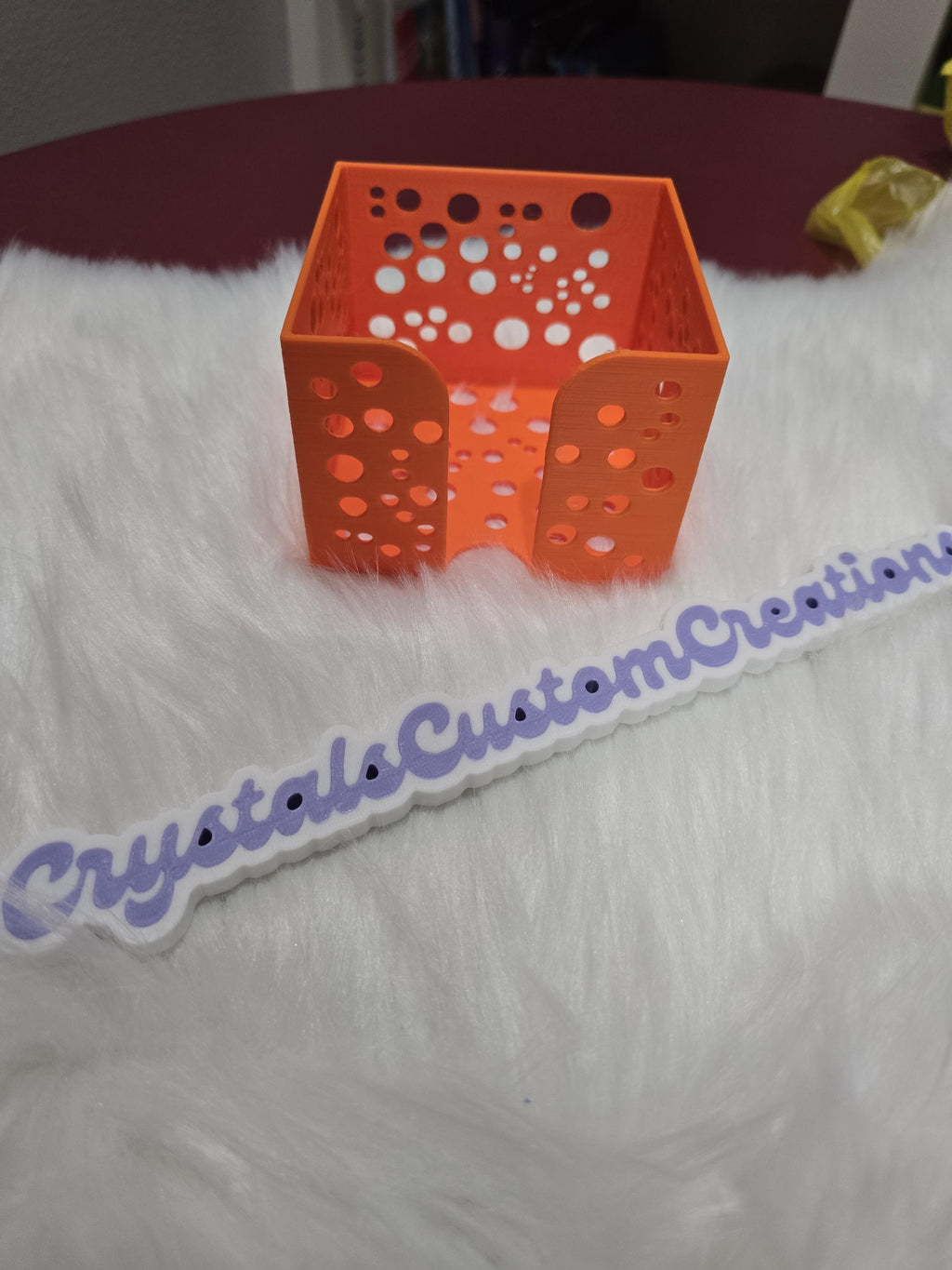 Cheese Holder Tray for Square Singles Slices - 3D Printed